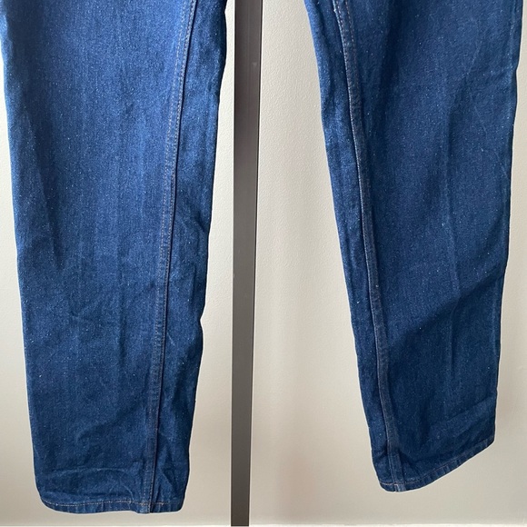 Vintage Wrangler Denim Jeans High Rise Longline Size 30 Tall 70s 80s - Picture 8 of 12